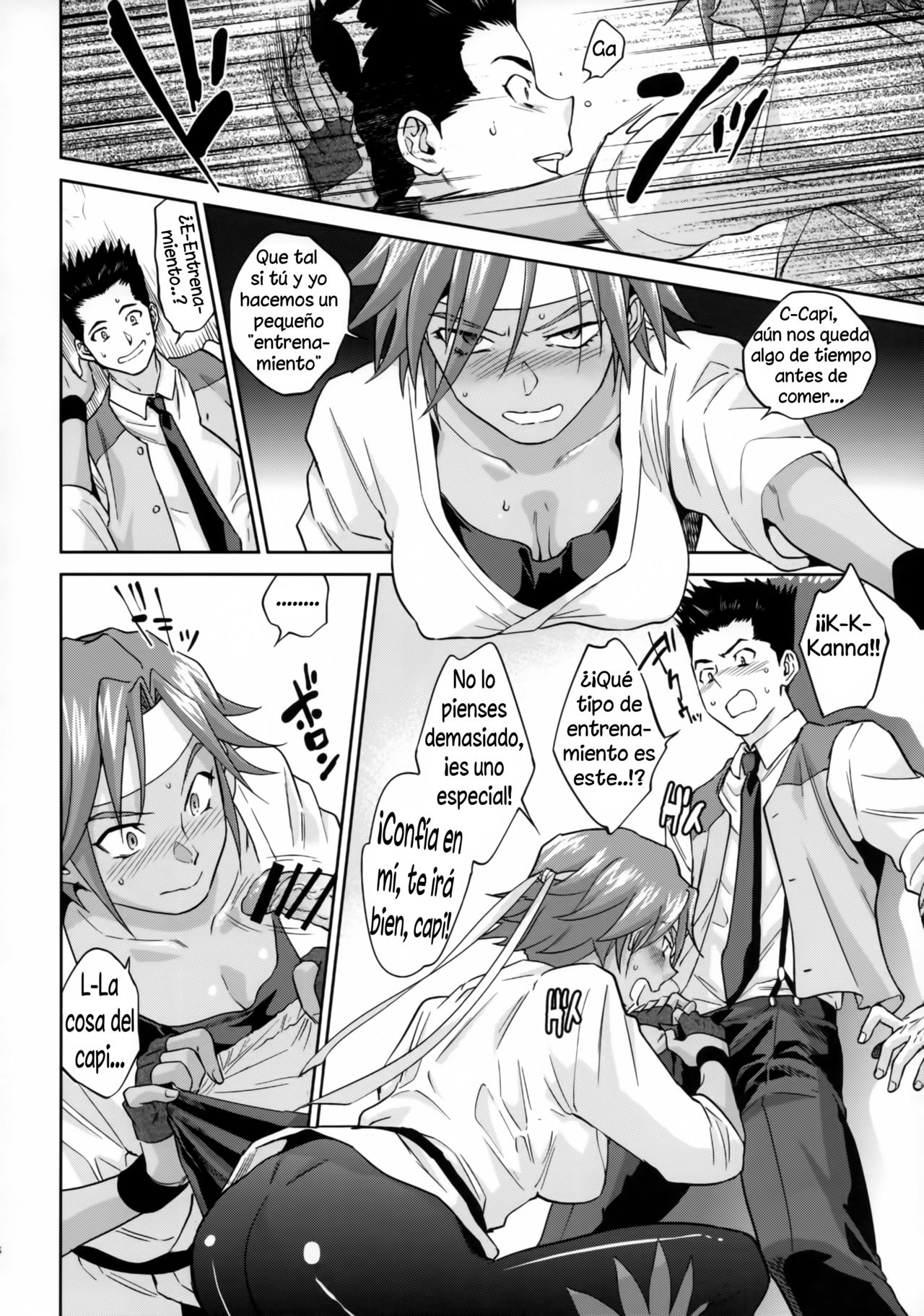 (C92) [Hougakuya (Tohzai, Namboku)] Hana mo Hajirau ~ Sono Ni ~ (Sakura Taisen) [Spanish] (Solarismaximum) 画像番号 7