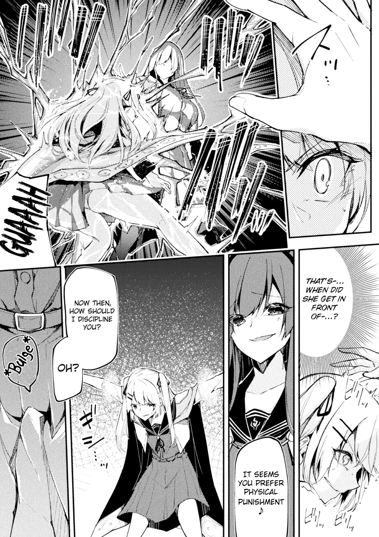 [Hetaren] Namaiki Conpurekkusu Ni Wakarase Seisai (2D Comic Magazine - Futanari Mesugaki Sakusei Namaiki Zako Mesu Sao o Wakarase Shibori! Vol. 1)[English][Digital][ChoriScans] image number 5