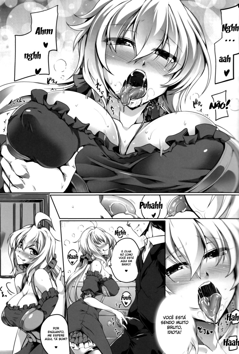 (C92) [Kanten Jigenryuu (Kanten)] Bunny na Chris-chan no Bukkake Milk Party (Senki Zesshou Symphogear) [Portuguese-BR] 4eme image