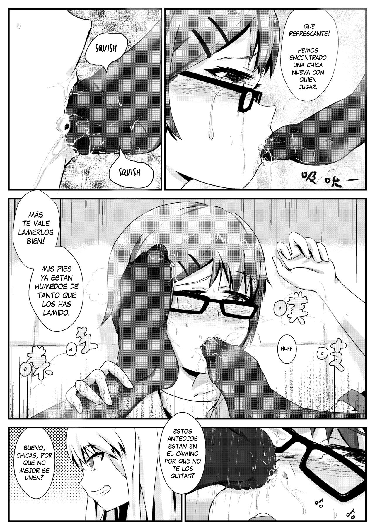 [Guizhencao] After-school Feet Rape [Spanish] [otakurinos.group] image number 6