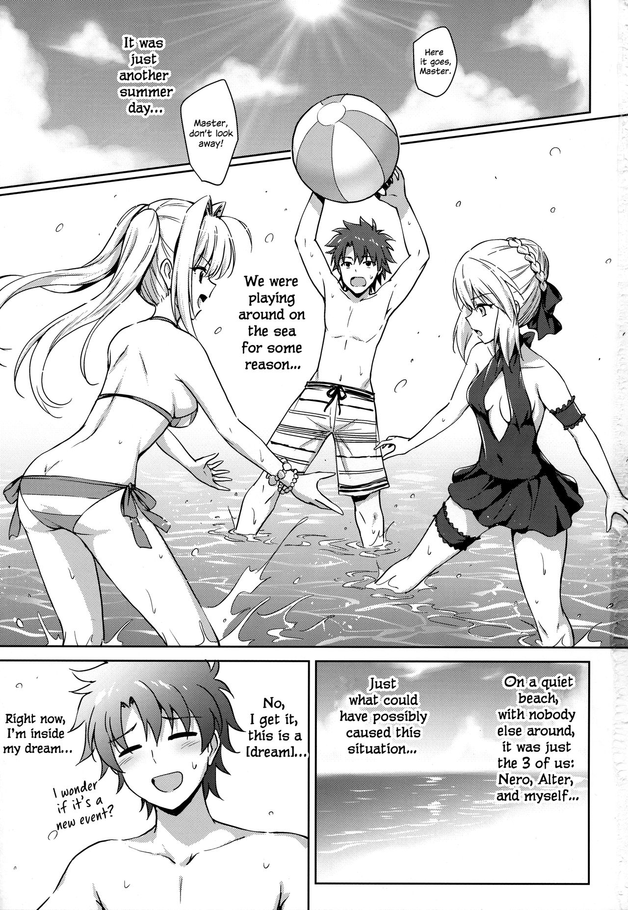 (C94) [54BURGER (Marugoshi)] Nero & Alter (Fate/Grand Order) [English] [EHCOVE] 画像番号 2