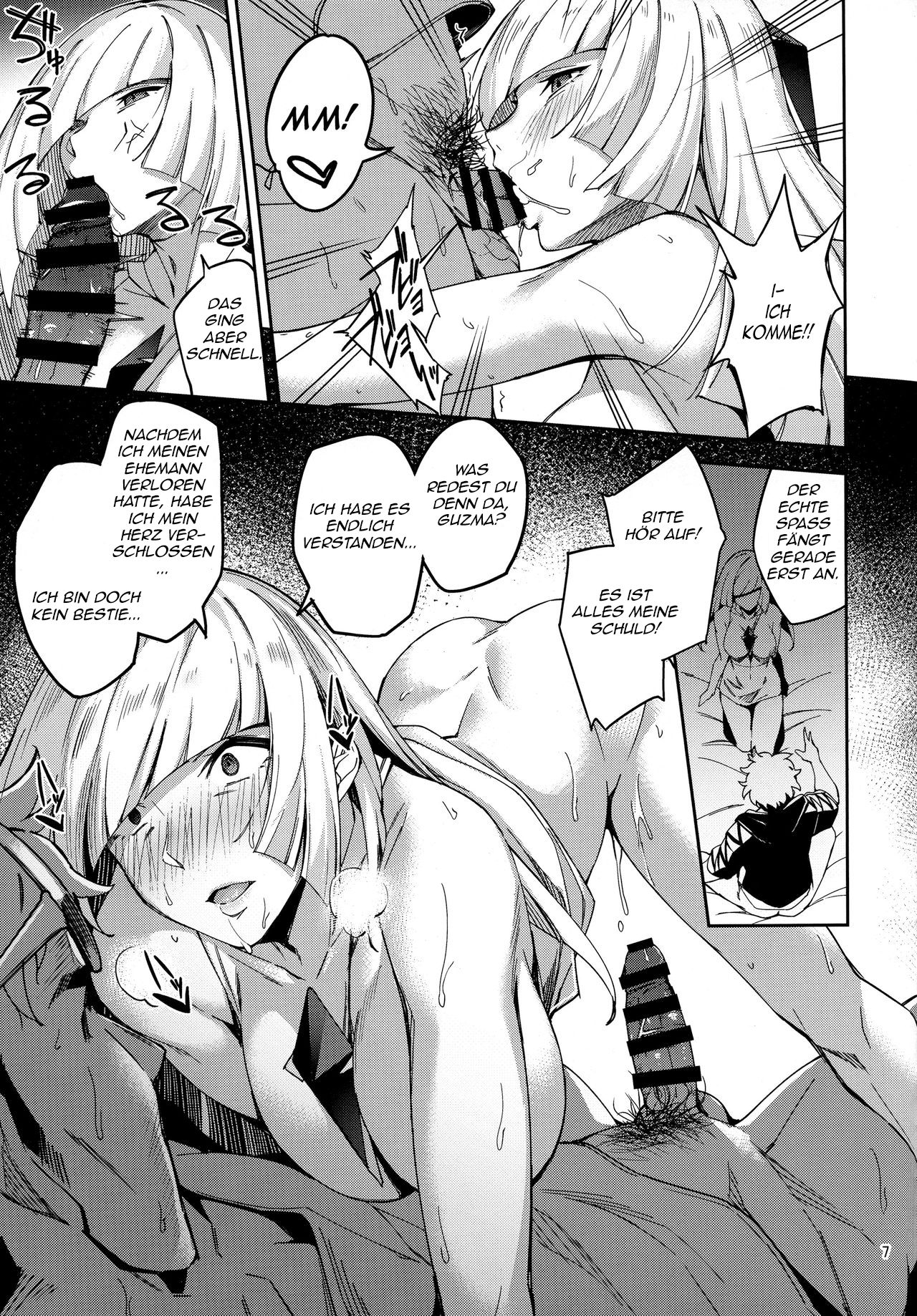 (C91) [Jukusei Kakuzatou (sugarBt)] Ultra Beast nante Nakatta (Pokémon Sun and Moon) [German] 图片编号 6