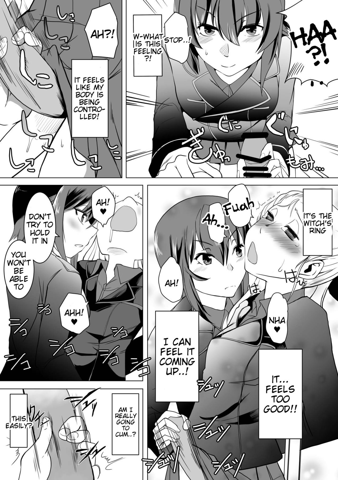 [Trapezohedron (Jimador)] Seijo Kanraku Kuroi Mori no Sakusei Jinmon (Girls und Panzer) [English] [Tigoris Translates] image number 7