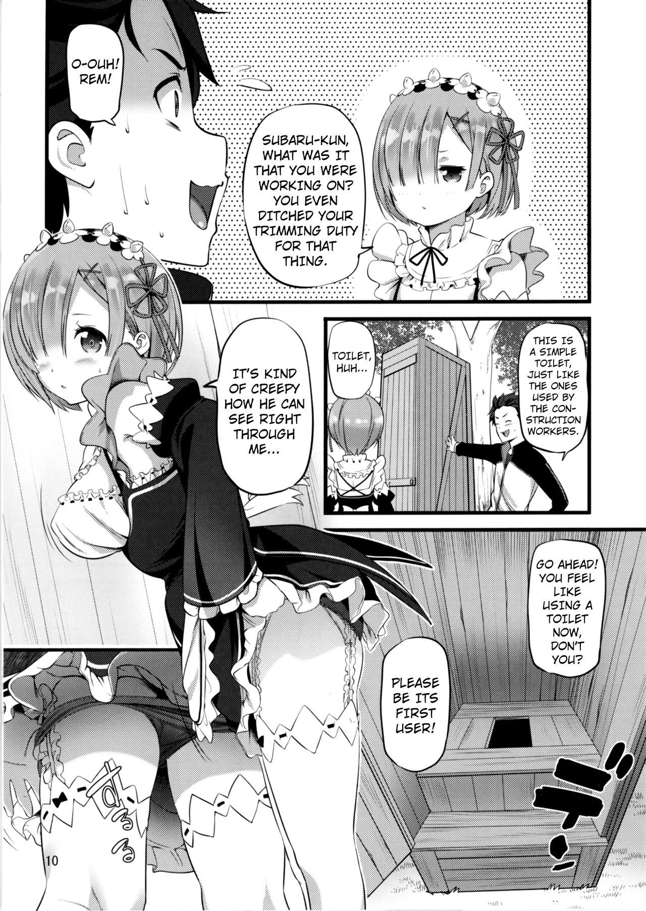 (SC2016 Autumn) [88 Gou (Ooishi Chuuni)] RE:ST ROOM (Re:Zero kara Hajimeru Isekai Seikatsu) [English] [Kuraudo] numero di immagine  10