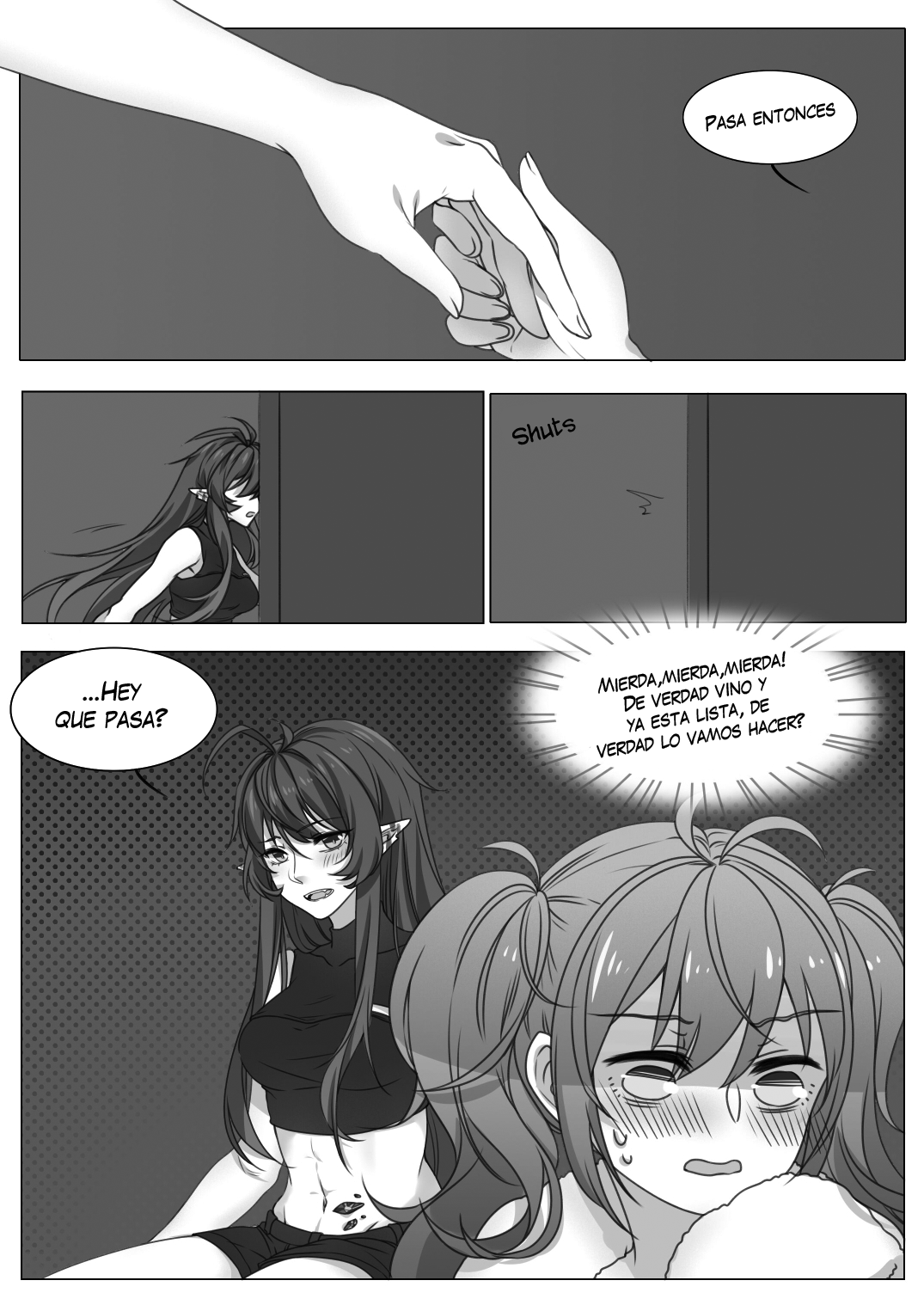 [黙子] Will max trust Gavial deny me if I ask for a quickie? (Arknights) [Spanish] [otakurinos.group] 图片编号 5