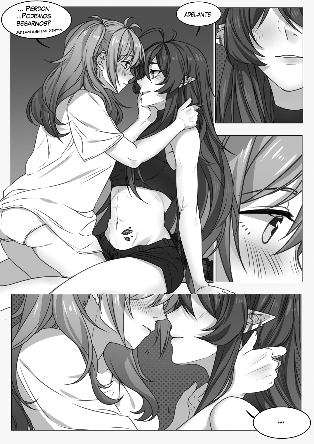 [黙子] Will max trust Gavial deny me if I ask for a quickie? (Arknights) [Spanish] [otakurinos.group] 图片编号 6