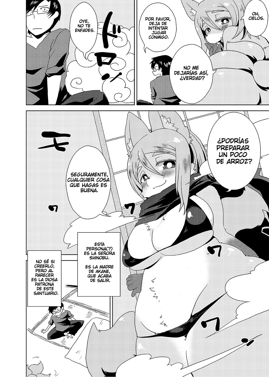 [Ortensia (Shinobe)] Kemono no Ogibo-san | Furry Mother-in-Law [Spanish] [Queso2033] [Digital] image number 7