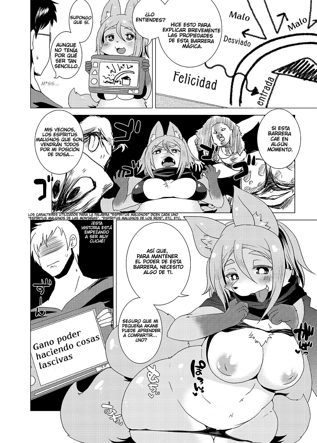 [Ortensia (Shinobe)] Kemono no Ogibo-san | Furry Mother-in-Law [Spanish] [Queso2033] [Digital] imagen número 9