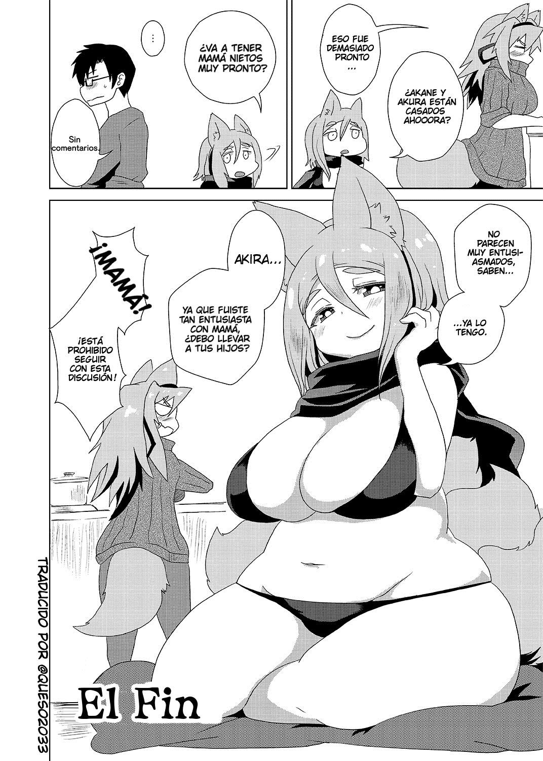 [Ortensia (Shinobe)] Kemono no Ogibo-san | Furry Mother-in-Law [Spanish] [Queso2033] [Digital] 23eme image