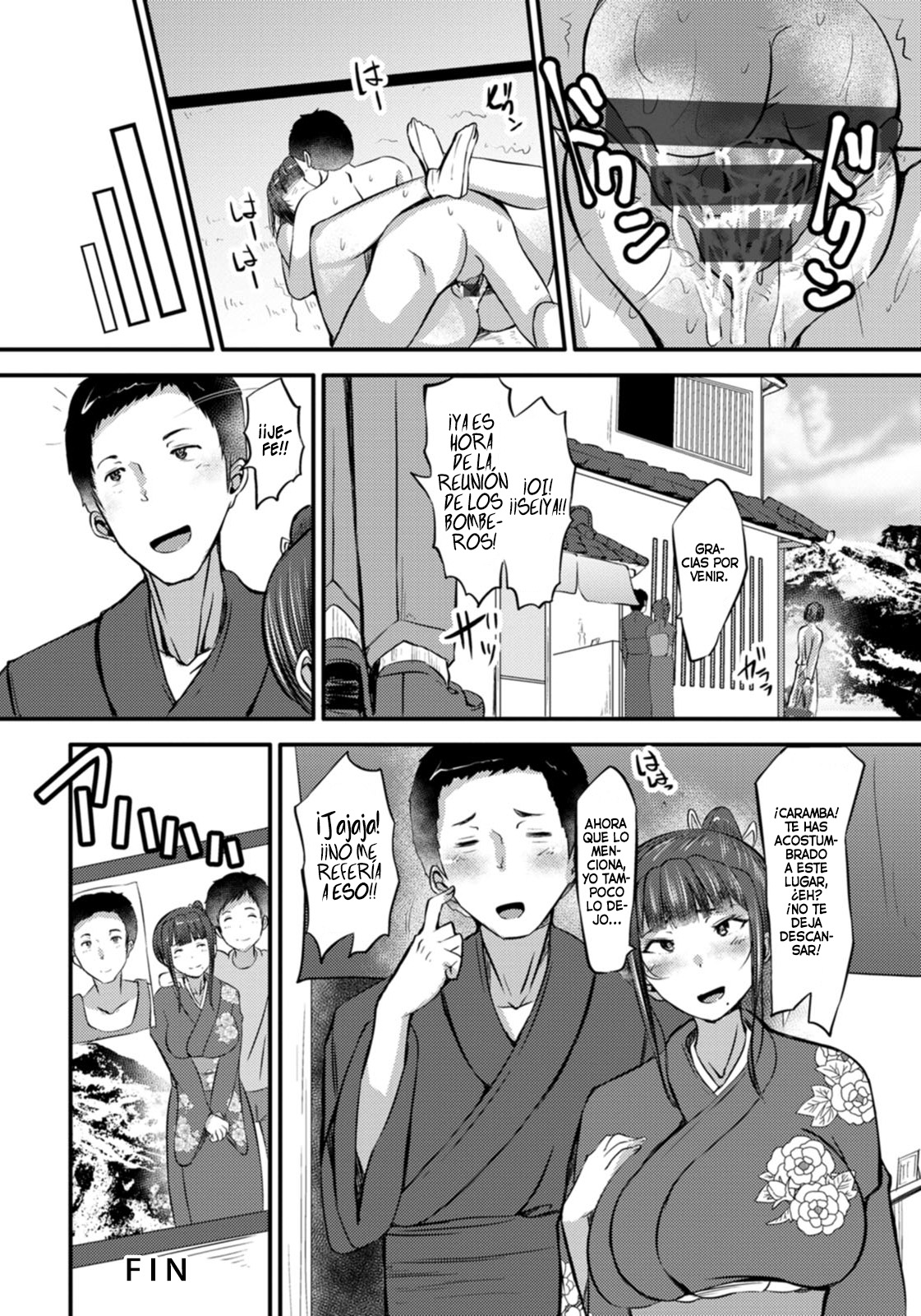 [Yottan] Mucchiri Okami Miboujin | La Viuda Anfitriona de Grandes Curvas (Plump Butt) [Spanish] [Hellsin] [Digital] Bildnummer 20