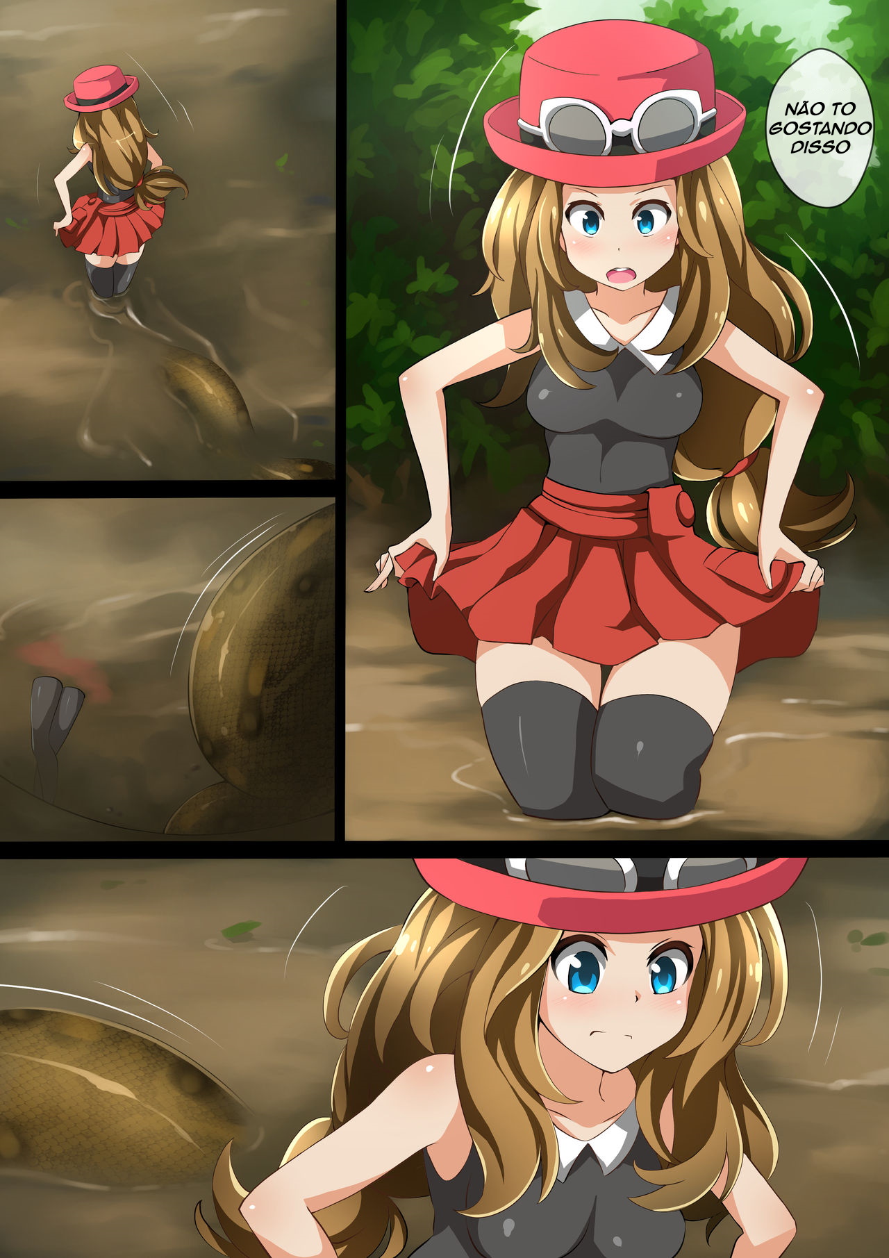 [Mist Night (Co_Ma)] O Inferno De Ser Engolida (Serena VS Anaconda) (Pokémon) [PT-BR] 画像番号 2