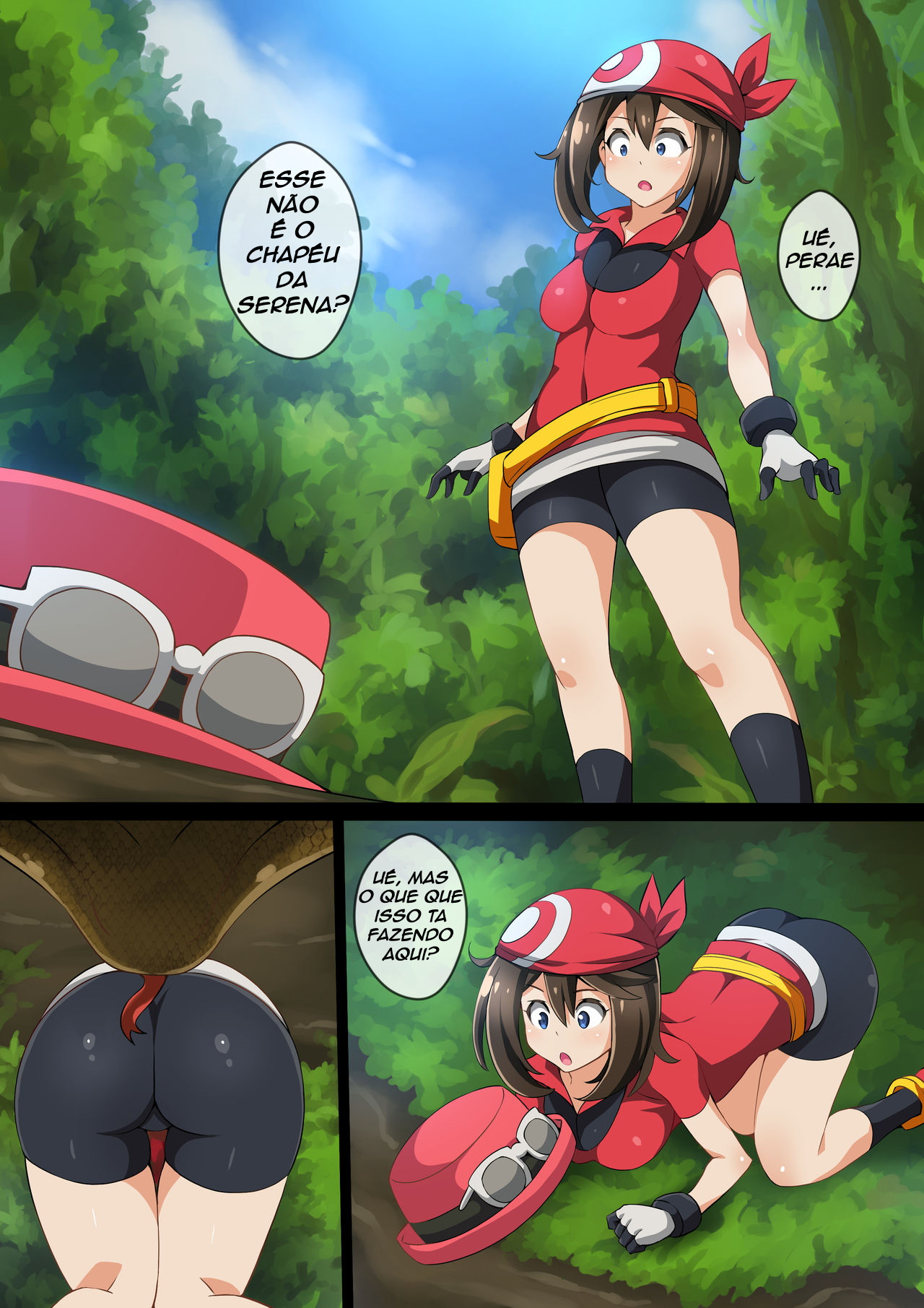[Mist Night (Co_Ma)] O Inferno De Ser Engolida (Serena VS Anaconda) (Pokémon) [PT-BR] 画像番号 16