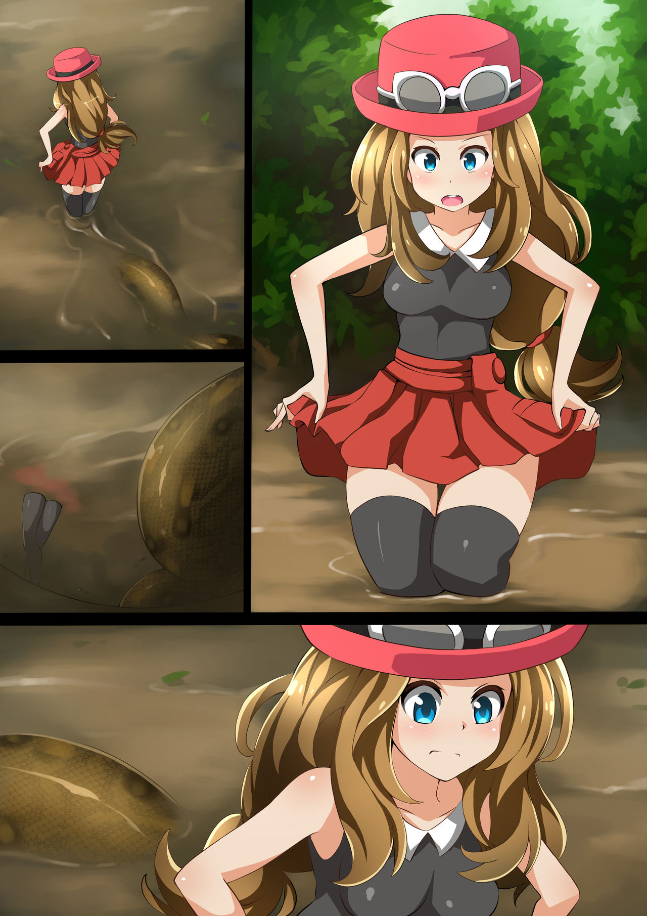 [Mist Night (Co_Ma)] O Inferno De Ser Engolida (Serena VS Anaconda) (Pokémon) [PT-BR] 画像番号 19