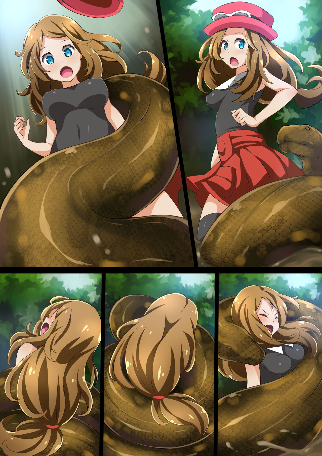 [Mist Night (Co_Ma)] O Inferno De Ser Engolida (Serena VS Anaconda) (Pokémon) [PT-BR] 画像番号 20