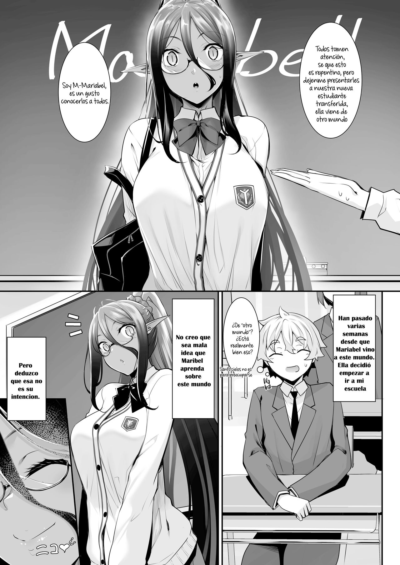 [In The Sky (Nakano Sora)] Chotto dake Ai ga Omoi Dark Elf ga Isekai kara Oikakete Kita 2 [Spanish] [nINA:P] [Digital] 2eme image