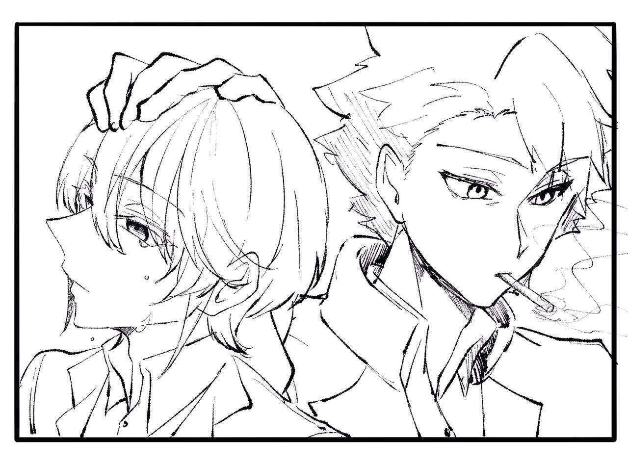 [Nozomi Kanotsuki)] U~Iriamu uke-dzume ⑦ [Omake Hon-tsuki] (Moriarty the Patriot) 3eme image