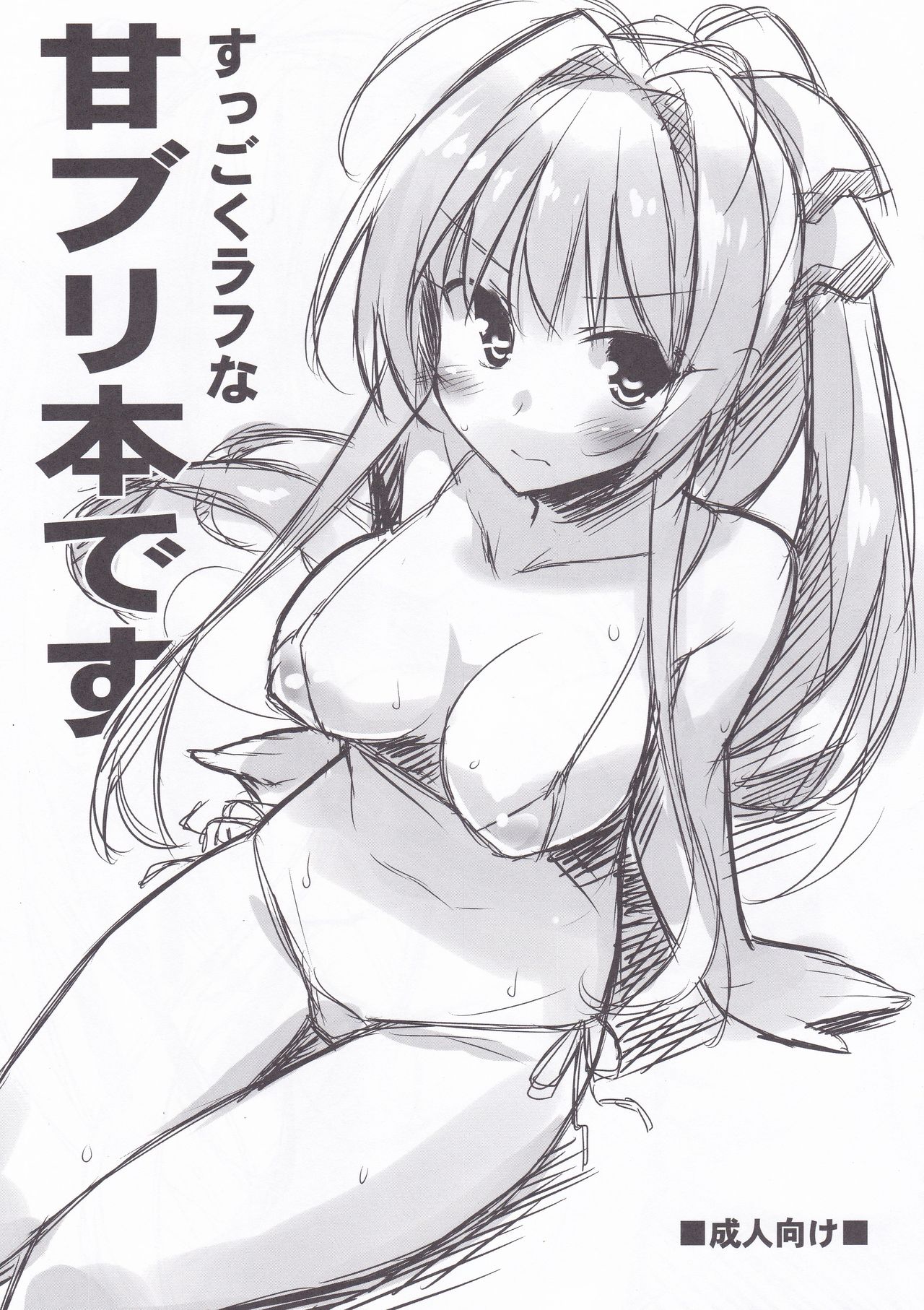 [Koito Sousakusho (Hinata Mutsuki)] Suggoku Rough na Ama Bri Hon desu (Amagi Brilliant Park) image number 1
