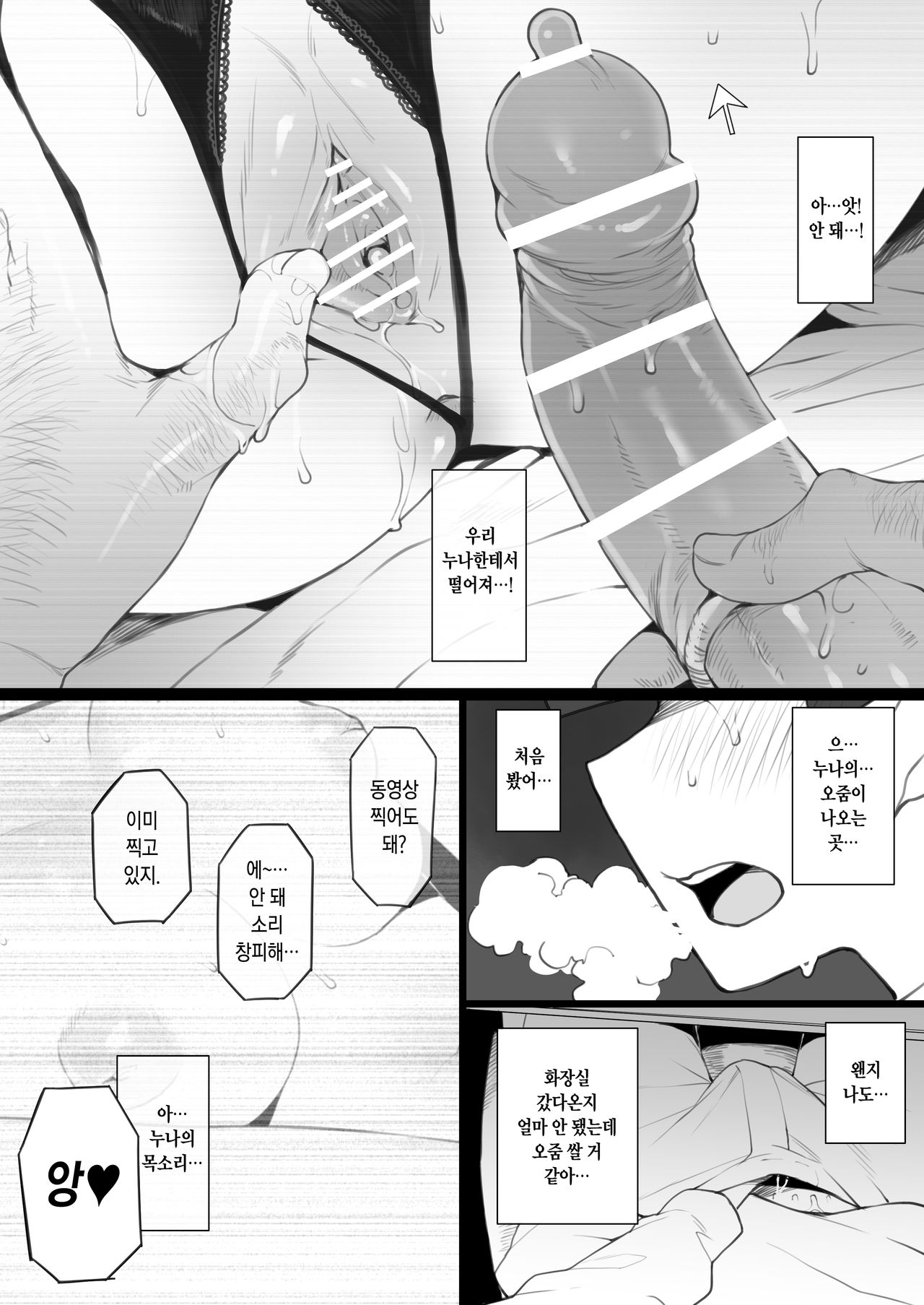 [Terasu MC] Otaku-kei One-chan NTR [Korean] [Non-glasses] image number 11