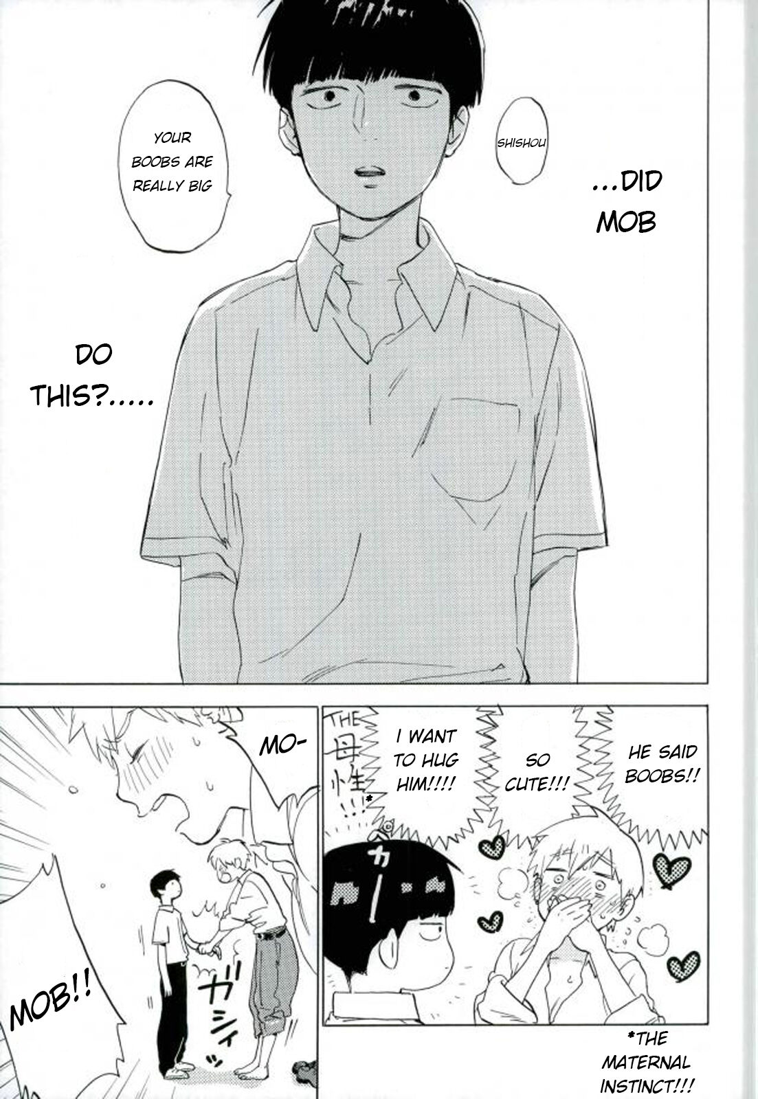 [perinpo (Jyaryu Dokuro)] Reigen Arataka 28-sai, Deshi to OneShota Shichaimashite. (Mob Psycho 100) [English] numero di immagine  6