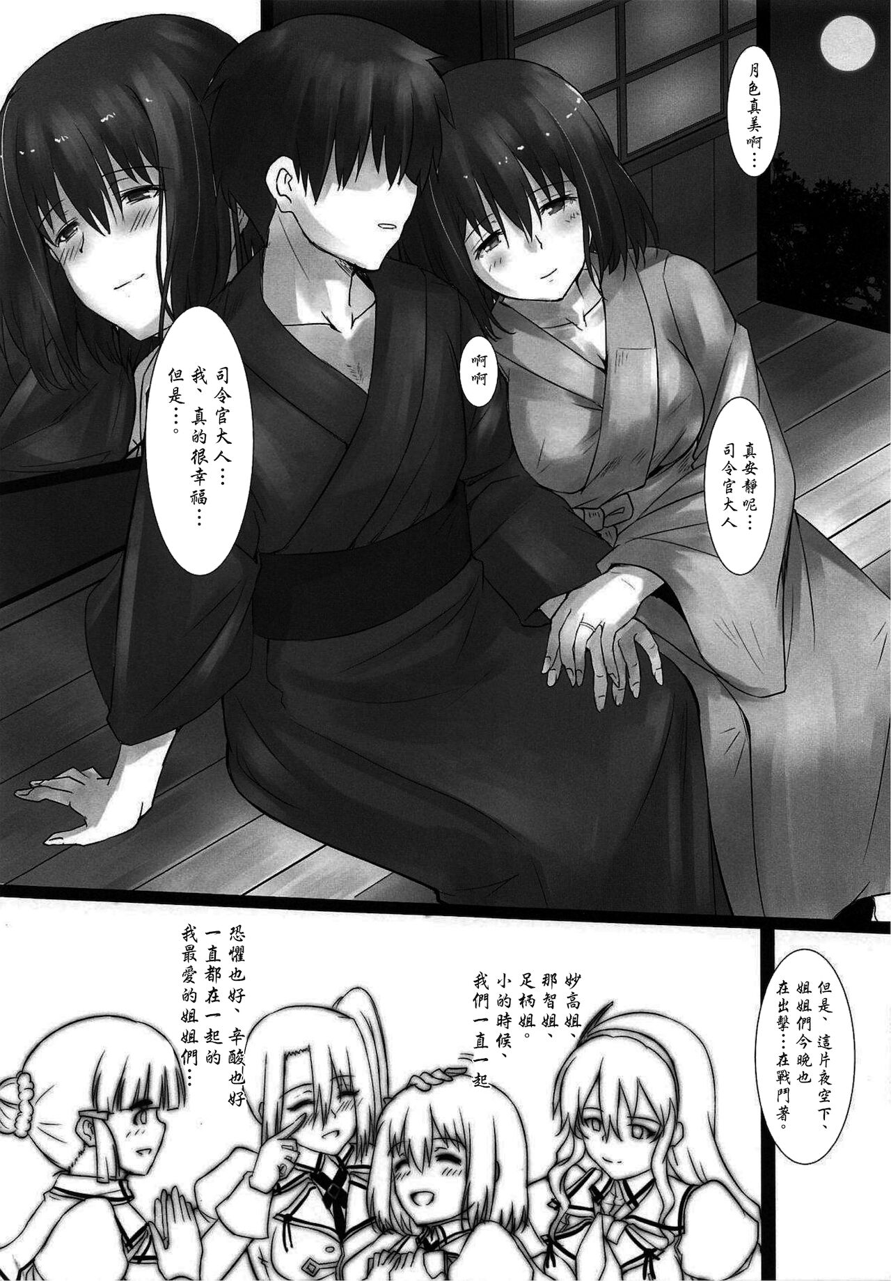 (COMIC1☆15) [Kedamonoya san (Makka na Kedamono)] Haguro Ai no Shinkon Taieki? (Kantai Collection -KanColle-) [Chinese] 图片编号 24