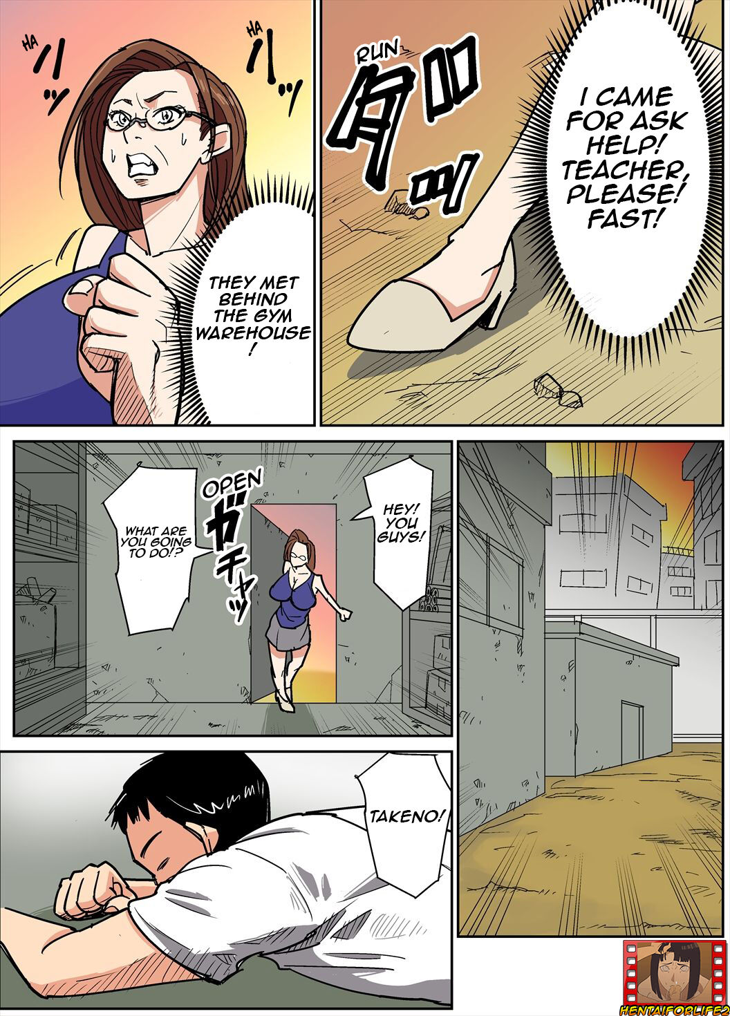 [Nobishiro] Hitozuma Kyoushi to Kuzu Seito/Married teacher and student [English] 图片编号 3