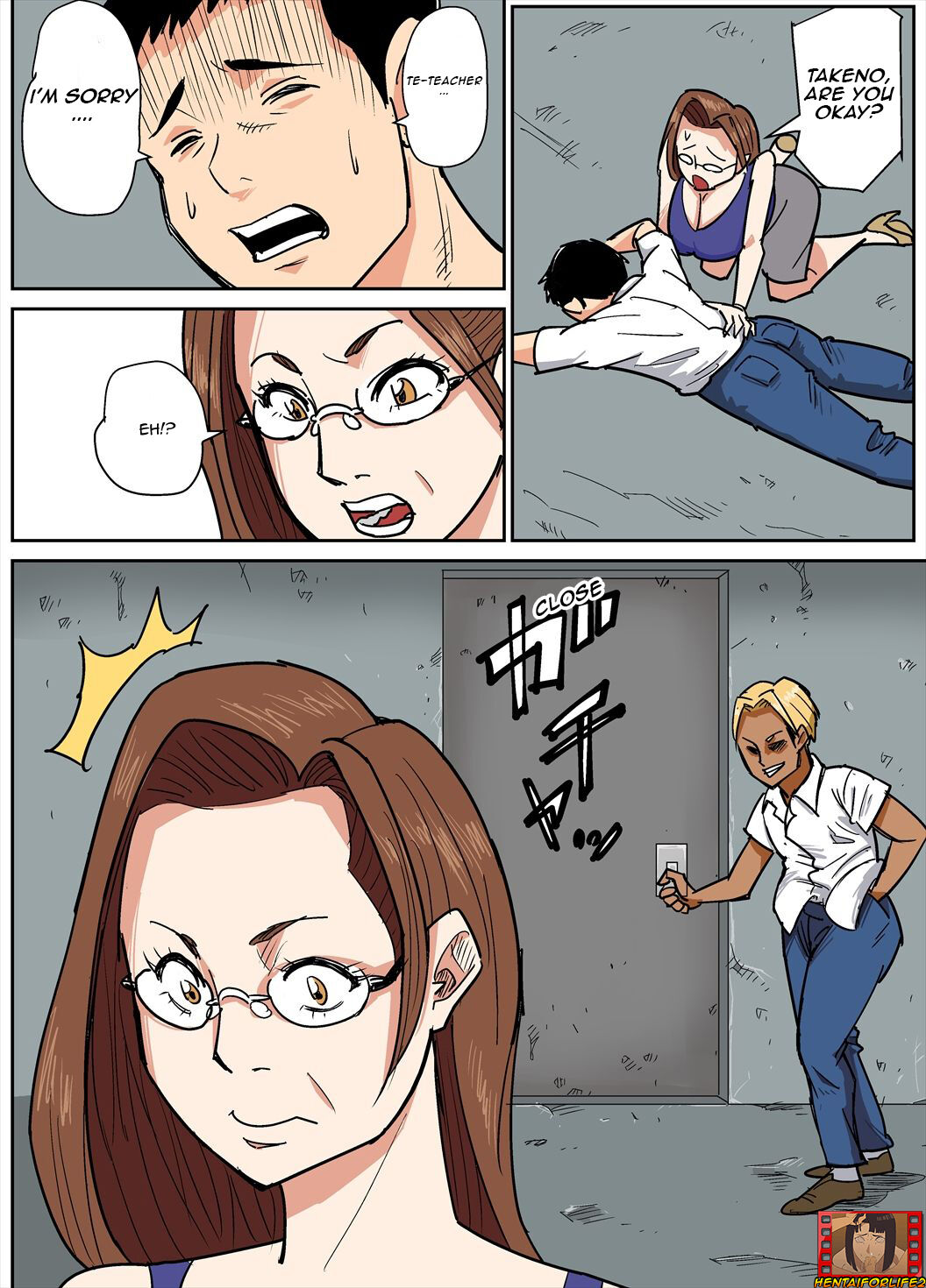 [Nobishiro] Hitozuma Kyoushi to Kuzu Seito/Married teacher and student [English] 图片编号 4