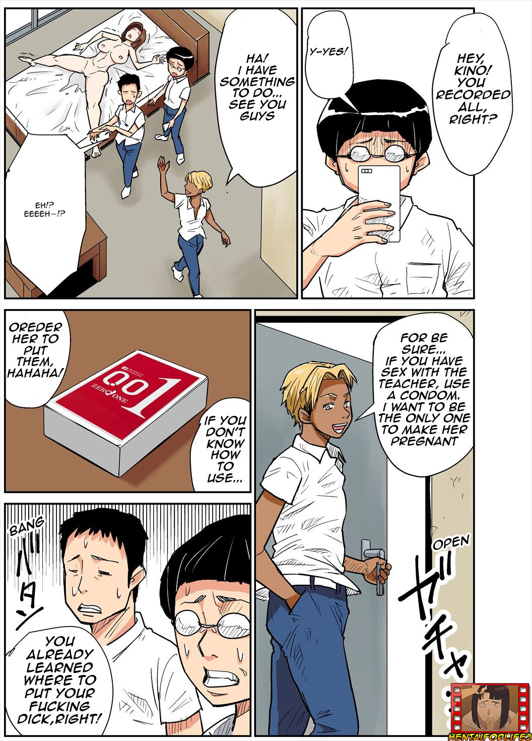 [Nobishiro] Hitozuma Kyoushi to Kuzu Seito/Married teacher and student [English] 图片编号 19