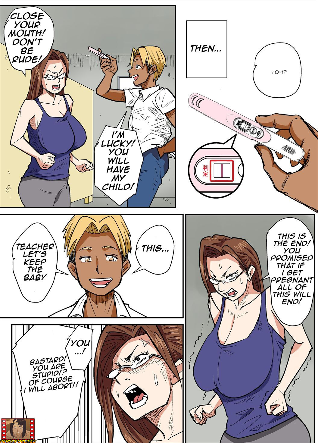 [Nobishiro] Hitozuma Kyoushi to Kuzu Seito/Married teacher and student [English] 图片编号 24