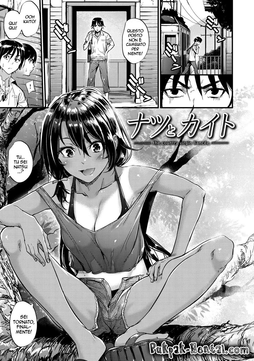 [Mikuni Mizuki] Natsu to Kaito -  The Country Virgin Fiancée -  La Sposina Di Campagna  (Akujo Kousatsu) [Italian] [Decensored] image number 2