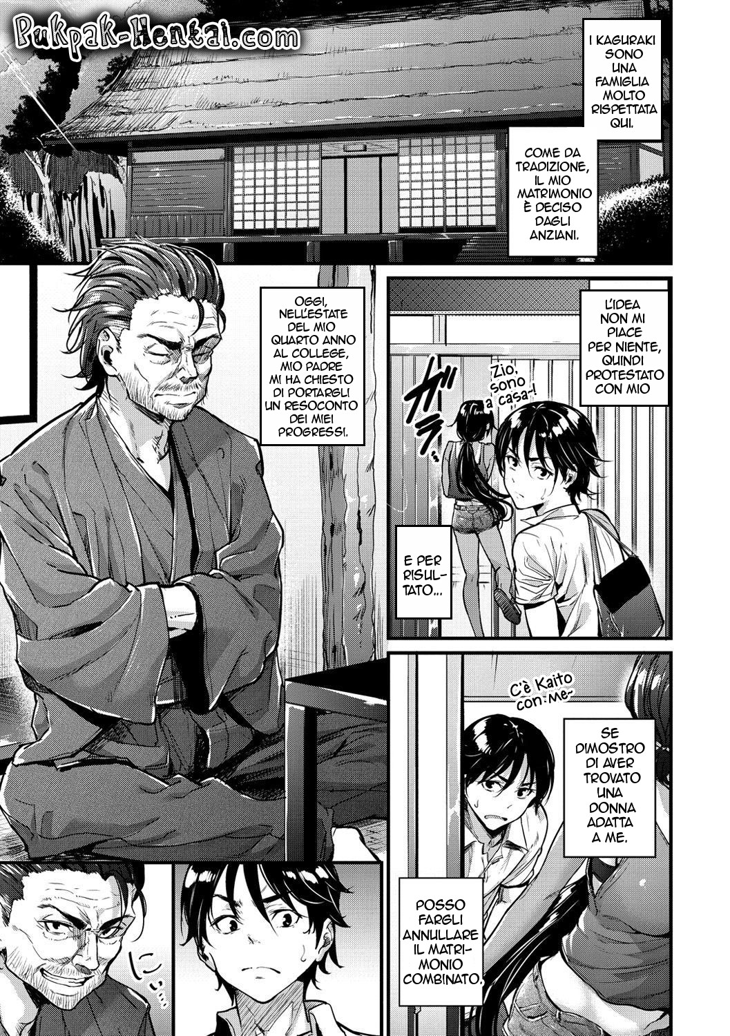 [Mikuni Mizuki] Natsu to Kaito -  The Country Virgin Fiancée -  La Sposina Di Campagna  (Akujo Kousatsu) [Italian] [Decensored] image number 4