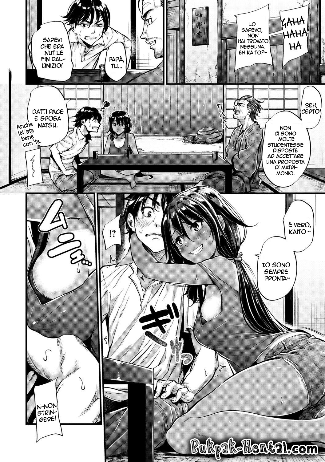 [Mikuni Mizuki] Natsu to Kaito -  The Country Virgin Fiancée -  La Sposina Di Campagna  (Akujo Kousatsu) [Italian] [Decensored] image number 5