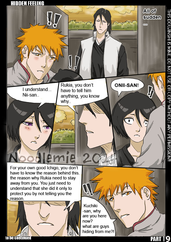 [noodlemie]hidden feeling[bleach) 이미지 번호 20