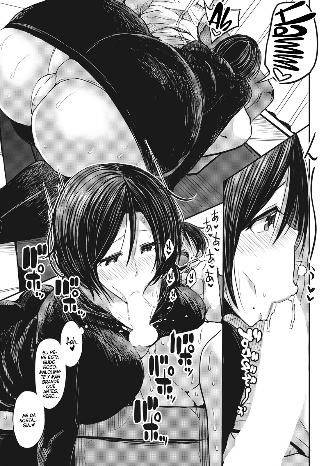 [Bu-chan] Ani no Osananajimi Kuro Gyaru Mama to Ototou no Boku 〜Kouhen〜 | La Amiga de la Infancia de Mi Hermano Mayor, Quien es Una Mamá Gyaru de Piel Morena, y Yo 〜Parte 3〜 (ANGEL Club 2020-11) [Spanish] [Hellsin] [Digital] image number 7