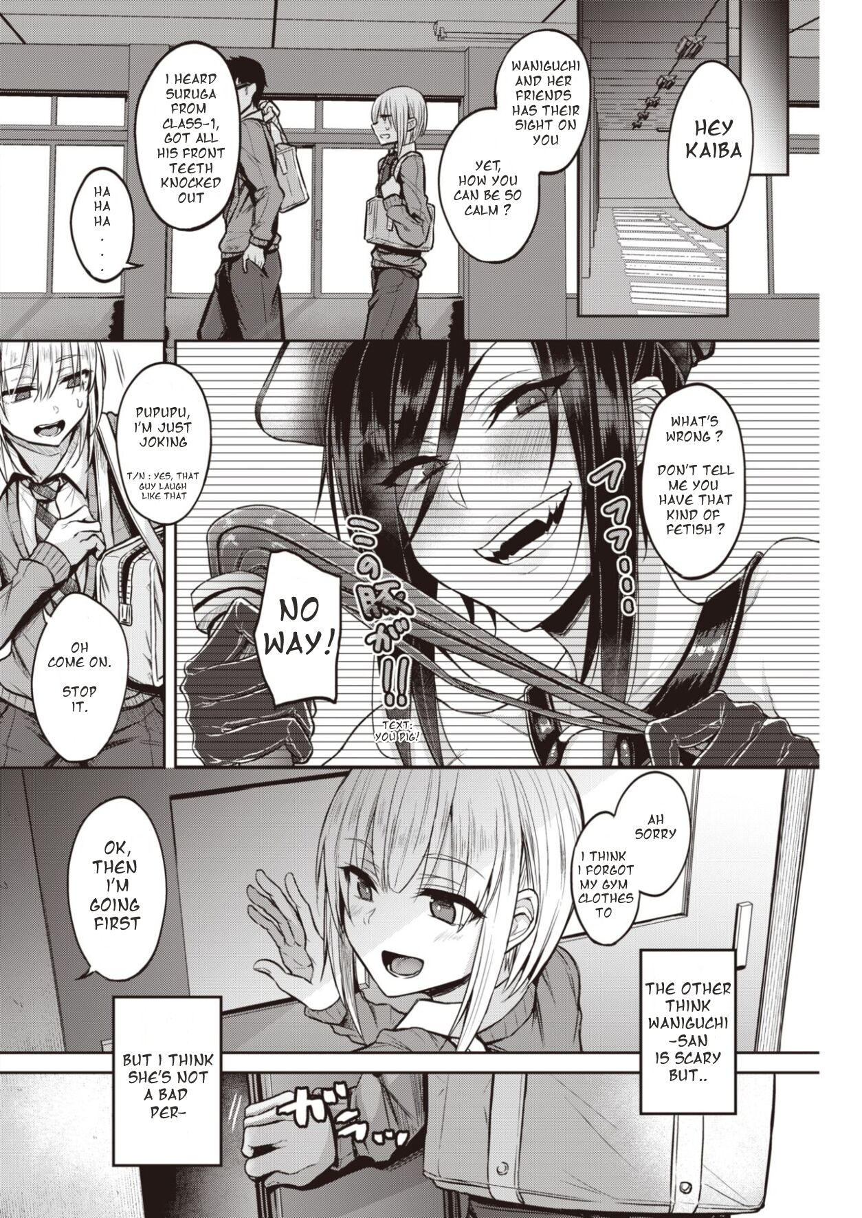 [Yatsuki Hiyori] Dohamari! Waniguchi-san (COMIC Kairakuten 2021-03) [English] [Digital] image number 2