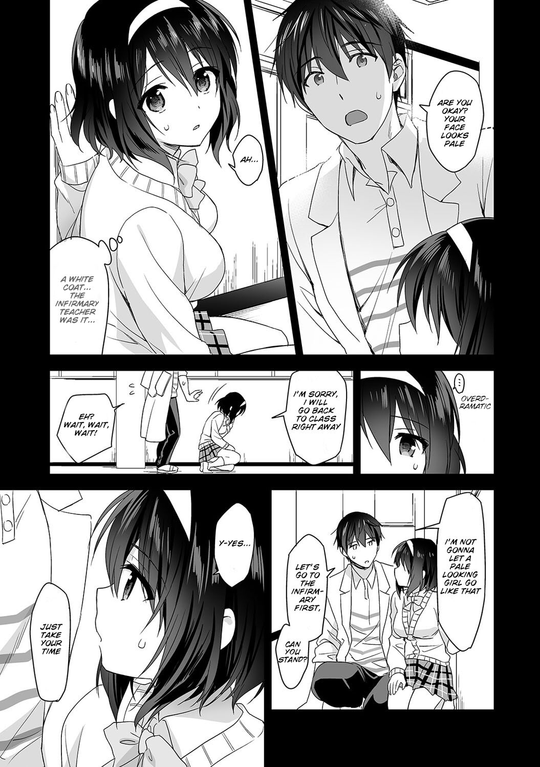 [Fuyuichi Monme] Amayakashi Jouzu no Nagasato-san ~ Hokenshitsu de Yoshi Yoshi Ecchi!~ Ch. 3 [English] 画像番号 4