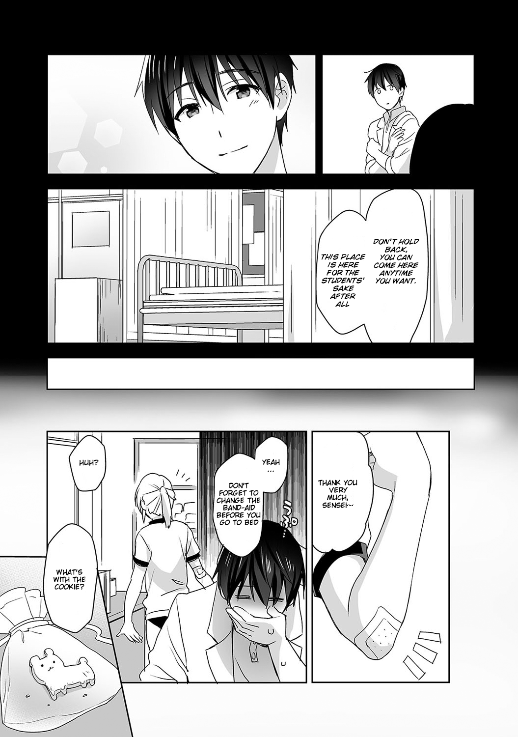 [Fuyuichi Monme] Amayakashi Jouzu no Nagasato-san ~ Hokenshitsu de Yoshi Yoshi Ecchi!~ Ch. 3 [English] 画像番号 8