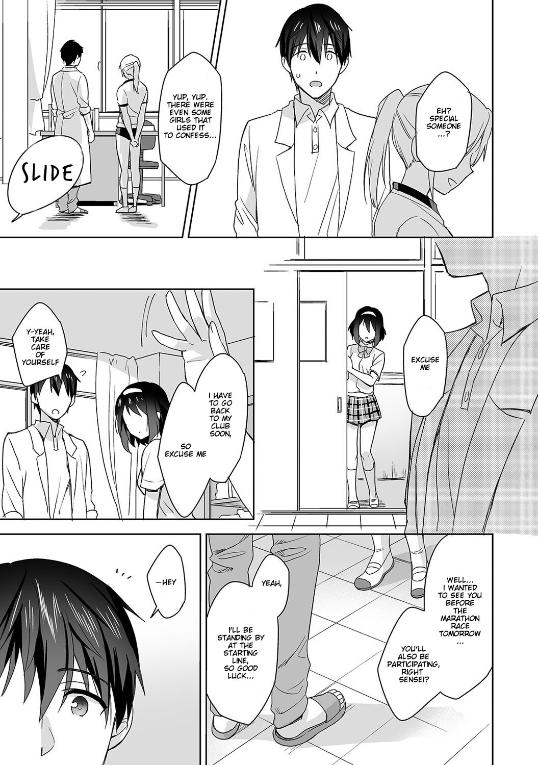 [Fuyuichi Monme] Amayakashi Jouzu no Nagasato-san ~ Hokenshitsu de Yoshi Yoshi Ecchi!~ Ch. 3 [English] 画像番号 10