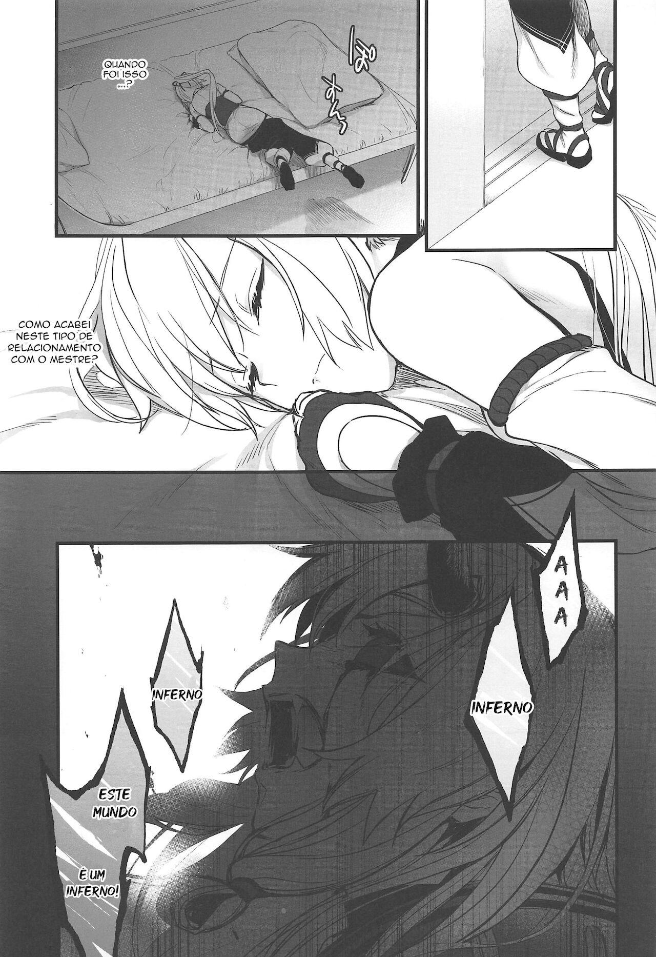 (C97) [Aruheito (Mutsuki)] Tou ni Negai Tsukushita Hazu nanoni (Fate/Grand Order) [Portuguese-BR] [Sammael Macron] изображение № 15