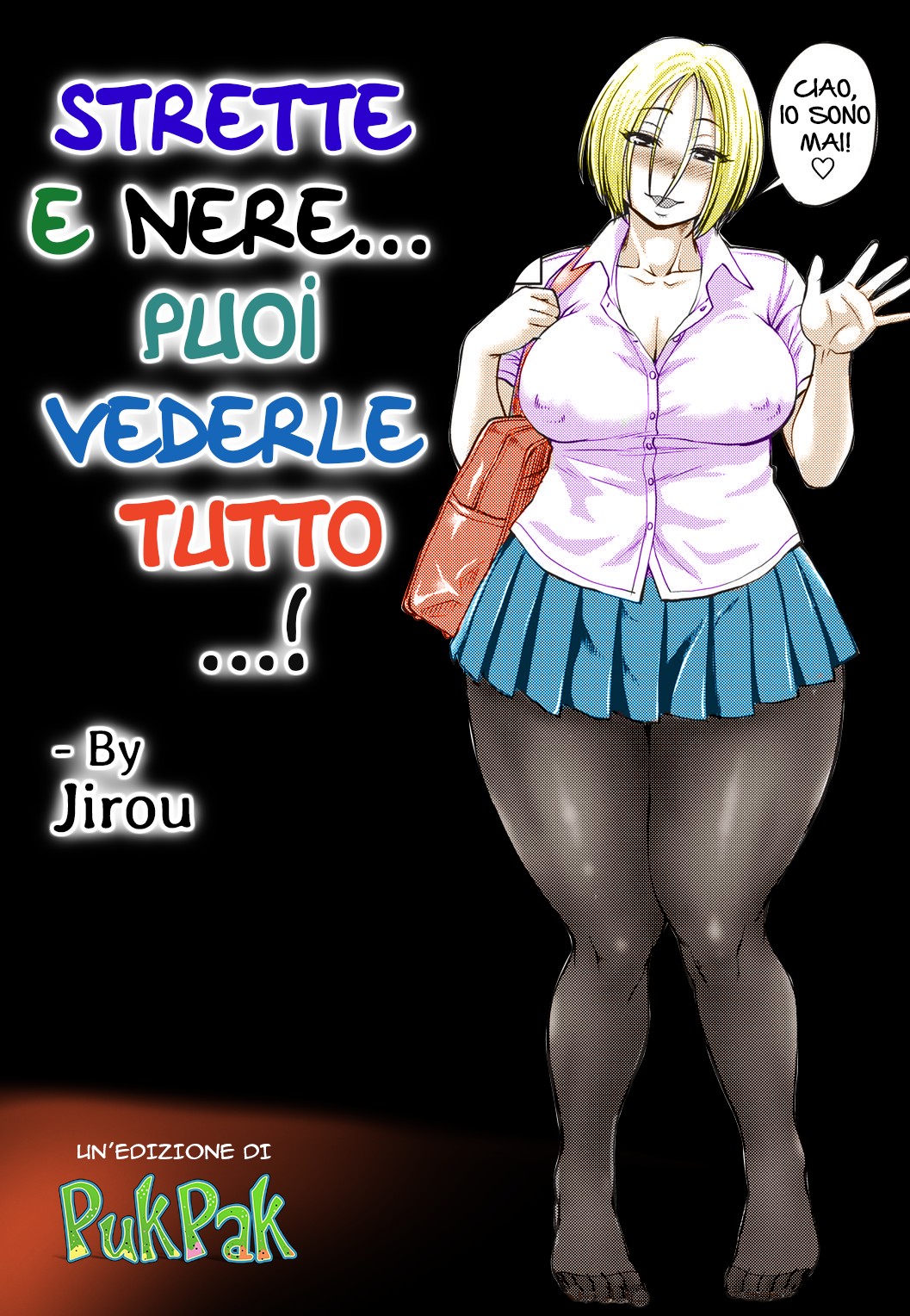 [Jirou] Sore wa Kurokute Suketeita | Strette e Nere...Puoi Vederle Tutto...! (Nikkanteki Kuro Stocking Seikatsu) [Italian] [Pukpak] [Digital] image number 1