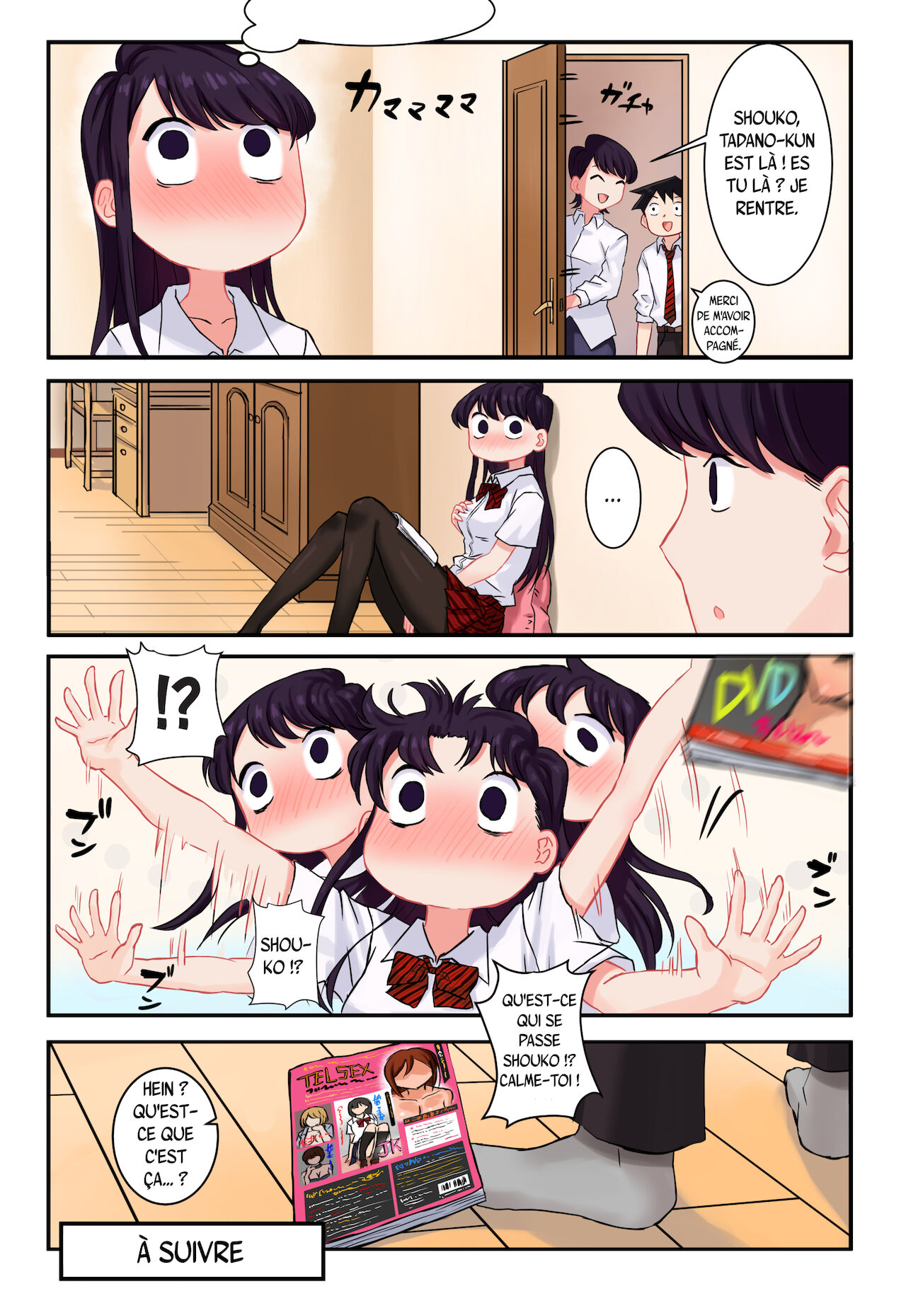 [Tsukikaze Machi (Wox Yang)] Komi-san wa, H Mousoushou desu. | Komi-san a des idées étranges sur le sexe. (Komi-san wa, Komyushou desu.) [French] [Digital] image number 21