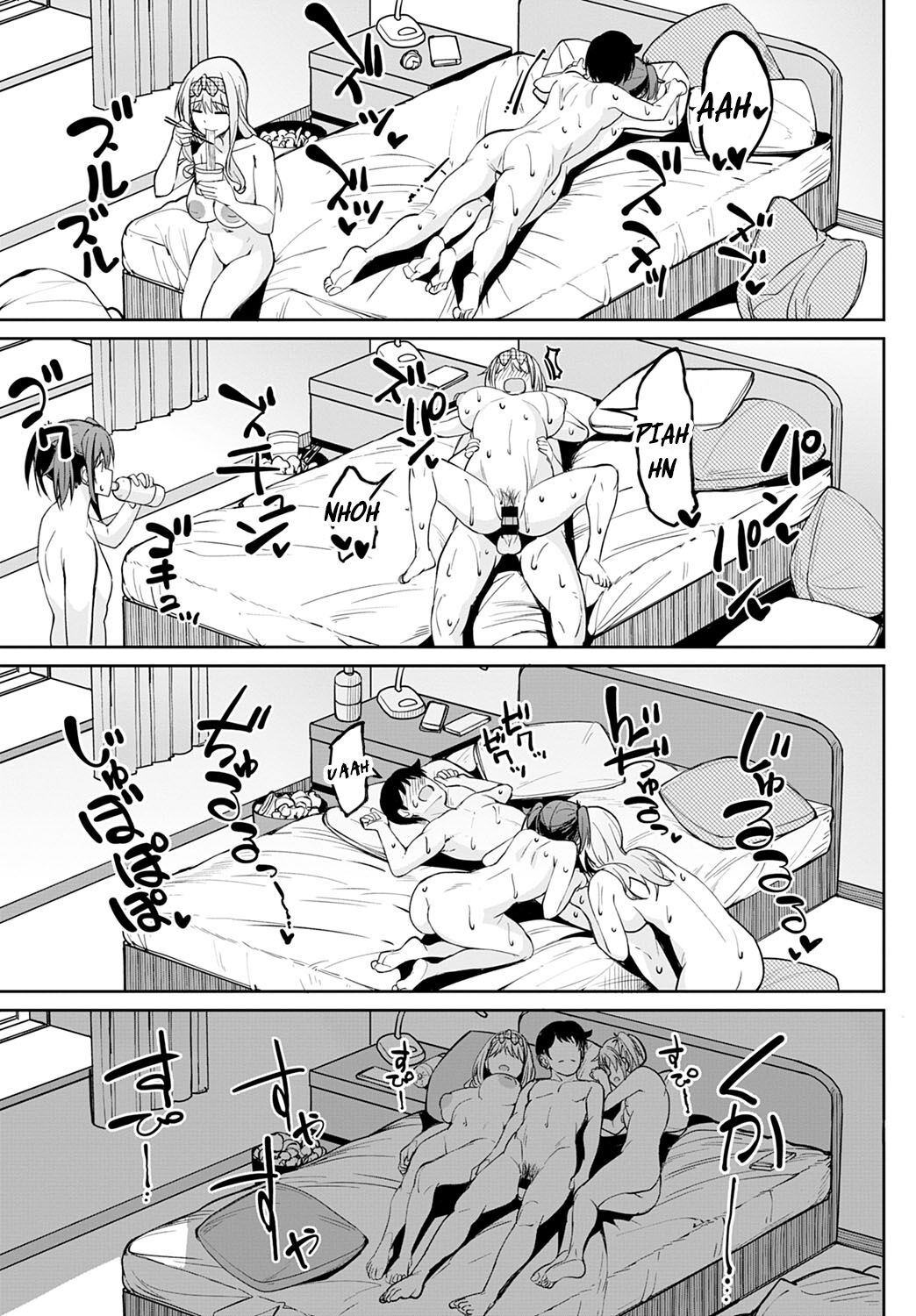 [Kosuke Haruhito] Chichikuri Kyousoukyoku ~Docchi mo Iiyone~ | Tryst Concerto ~They're Both Good, You Know~ (COMIC Anthurium 2021-10) [English] {brolen} [Digital] Bildnummer 23