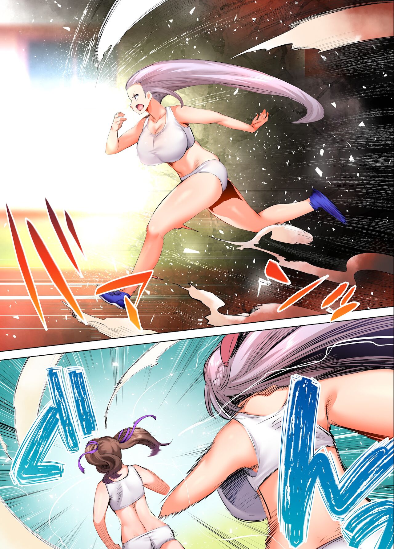 [STUDIO HUAN (Raidon)] Rikujoubu Buchou to Fukubuchou wa Ore no Nama Onaho!!! Tsuruyo Hen  [Chinese] [鬼畜王汉化组] image number 35