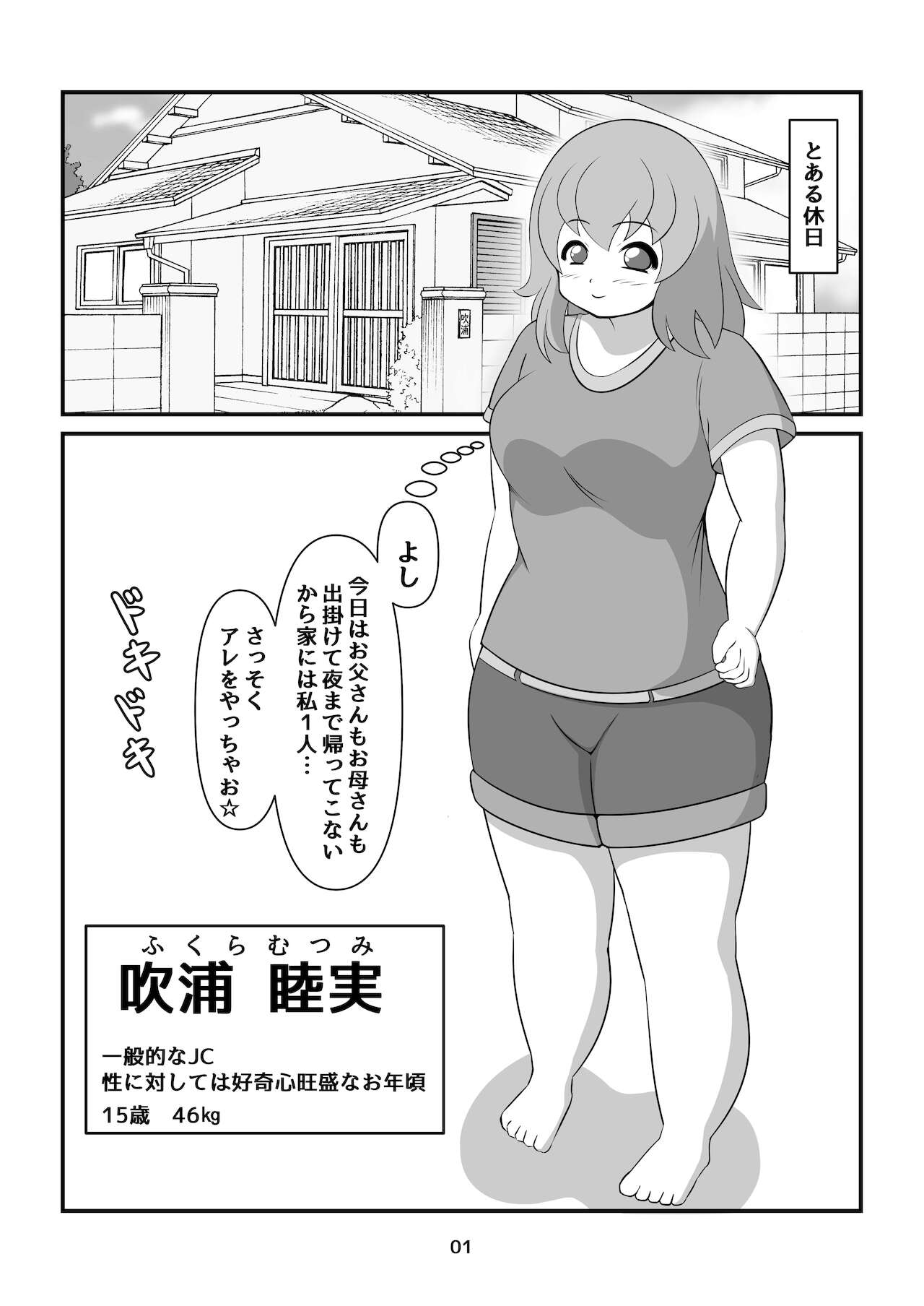 [Little Farm (Littleboy)] Fukuramitai Shoujo no Hajimete no Boufuku [Digital] image number 2