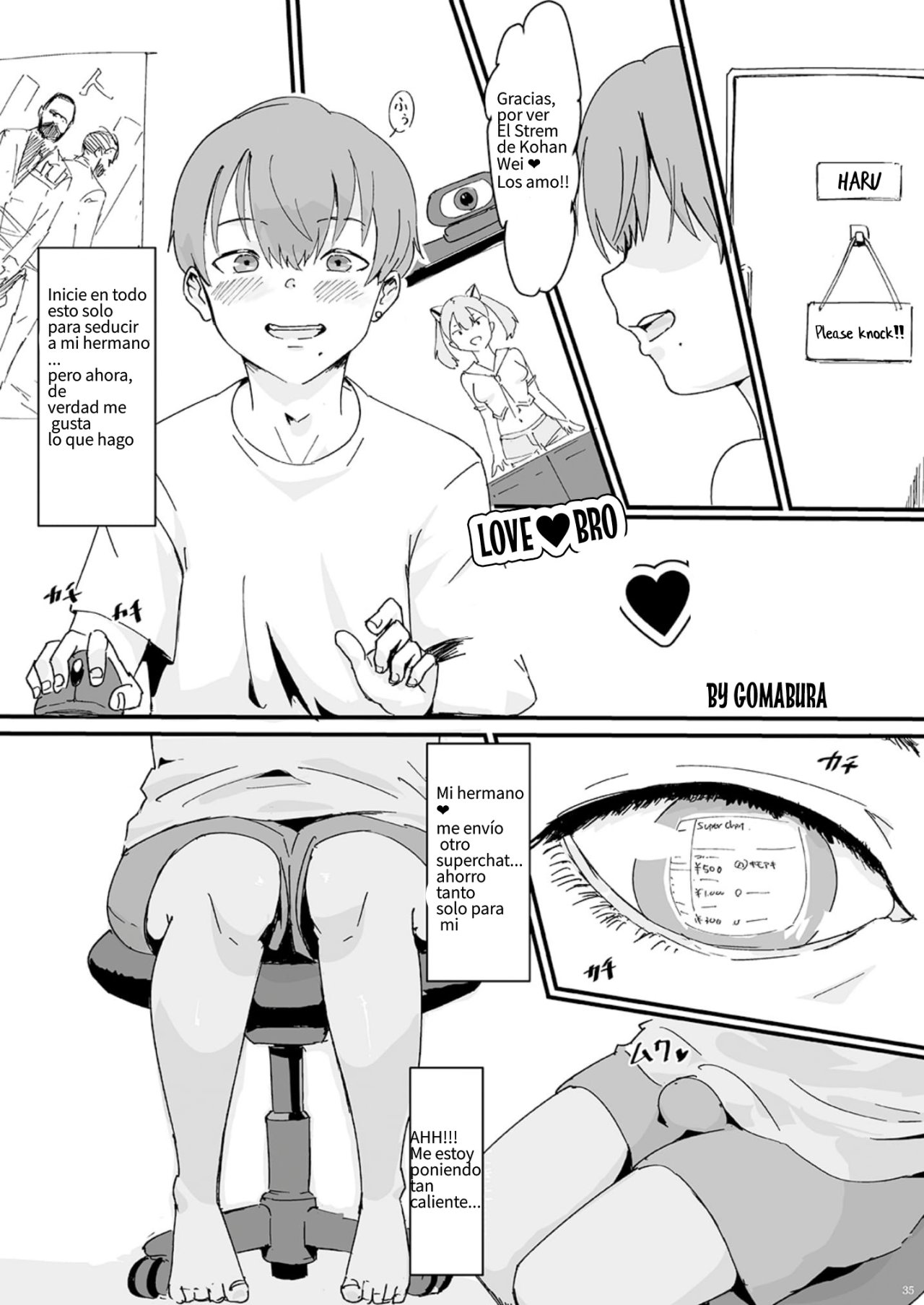 [Gomabura] Rabu♥Ani | Love♥Bro (Shounen Oddity) [Spanish][Traps, Netorare, etc] numero di immagine  3