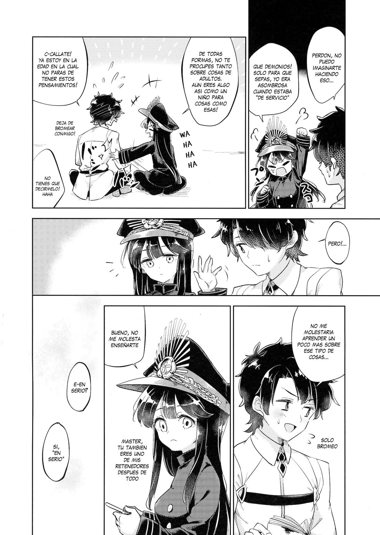 (COMIC1☆13) [Michidamari (Kodamari)] GudaMori (Fate/Grand Order) [Spanish] [otakurinos.group] image number 4