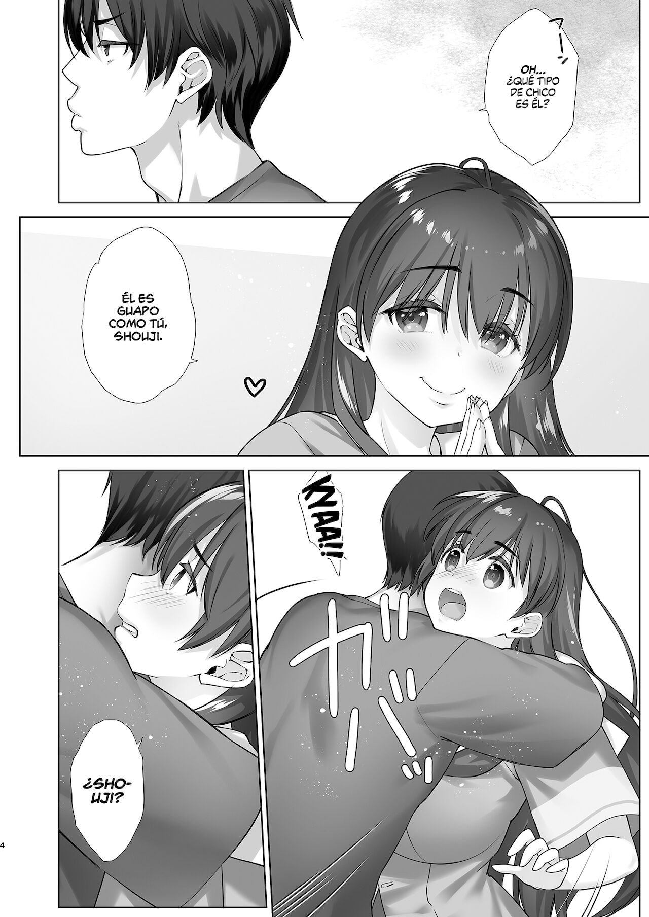 [Nama Cream Biyori (Nanase Meruchi)] Teihanpatsu JK Onee-chan Manami wa S na Otouto ni Sakaraenai | La Colegiala Onee-san de Baja Resistencia, Manami, No Puede Oponerse a su Hermano Menor S [Spanish] [HentaIsLife Scans] [Digital] image number 4