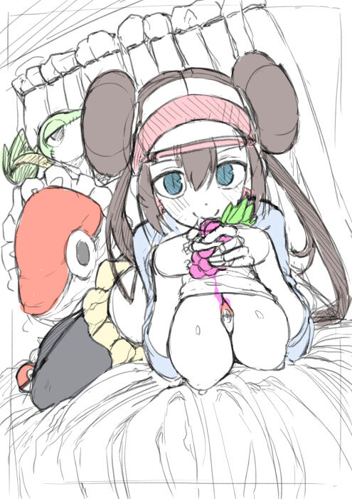 [Mannen Dokodoko Dondodoko (Tottotonero Tarou.)] Mei-chan Fuuzoku Manga (Pokémon Black 2 and White 2) [Chinese] 画像番号 17