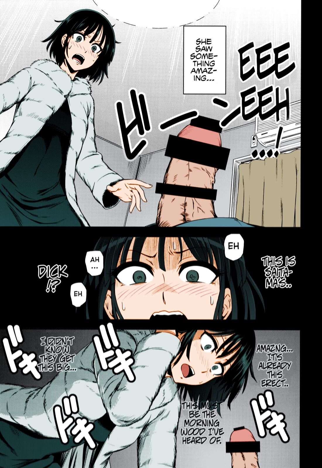 (C86) [Kiyosumi Hurricane (Kiyosumi Hurricane)] ONE-HURRICANE (One Punch Man) [English] [wehasband] [Colorized] numero di immagine  4