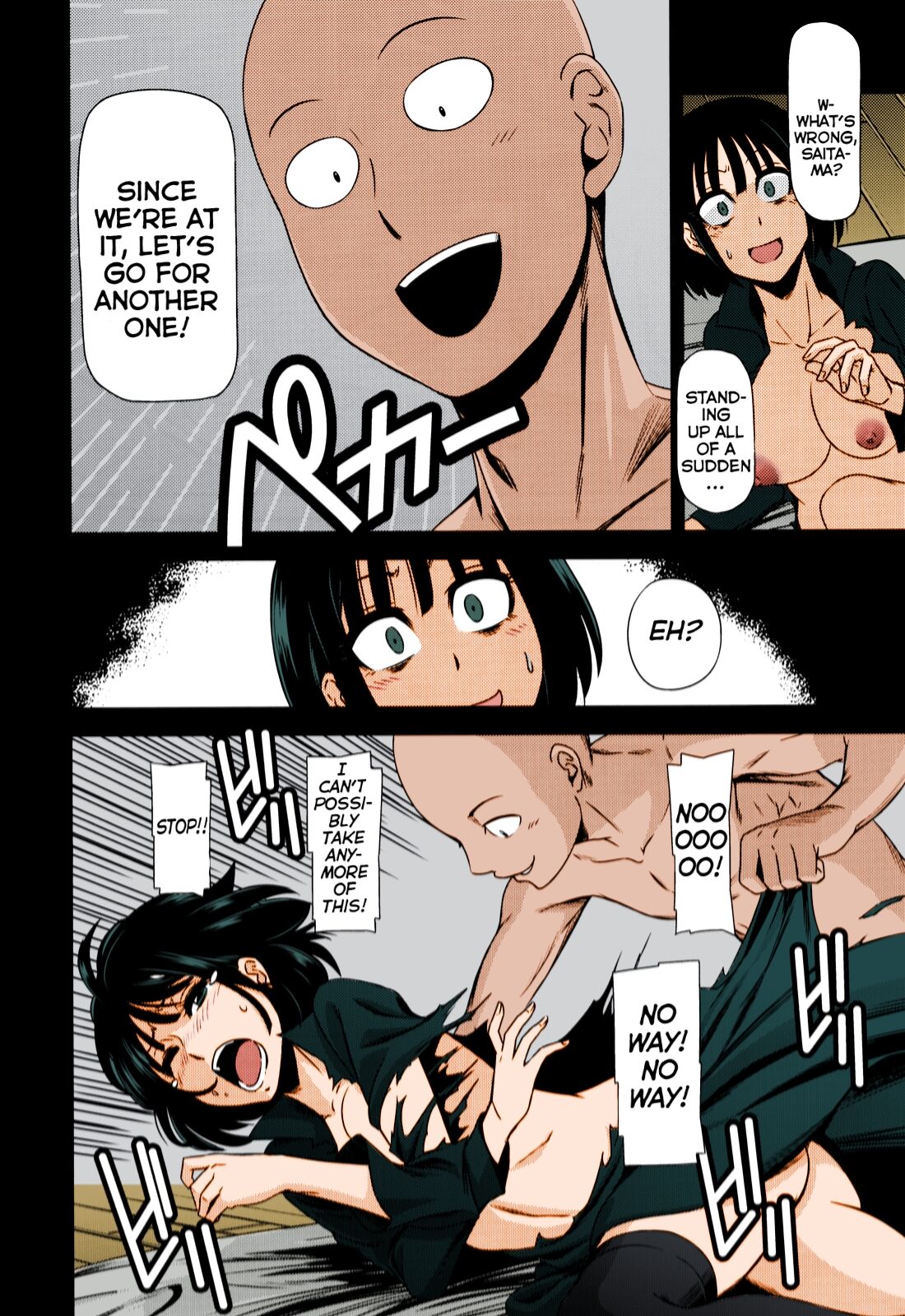 (C86) [Kiyosumi Hurricane (Kiyosumi Hurricane)] ONE-HURRICANE (One Punch Man) [English] [wehasband] [Colorized] numero di immagine  29