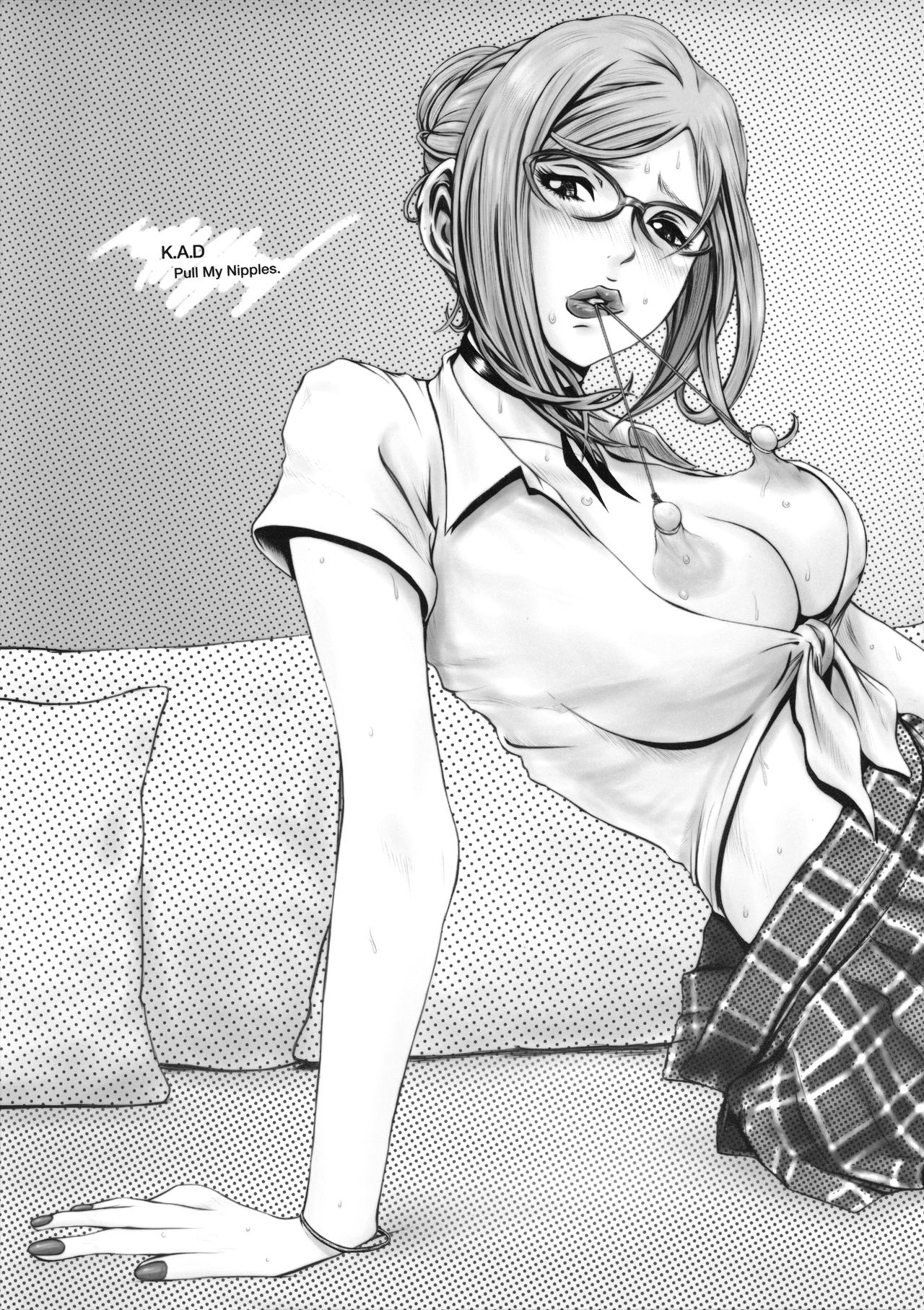 (C92) [K.A.D (Devukura Bakao, Rocket Okaboshi)] Pull My Nipples. (Prison School) numero di immagine  2